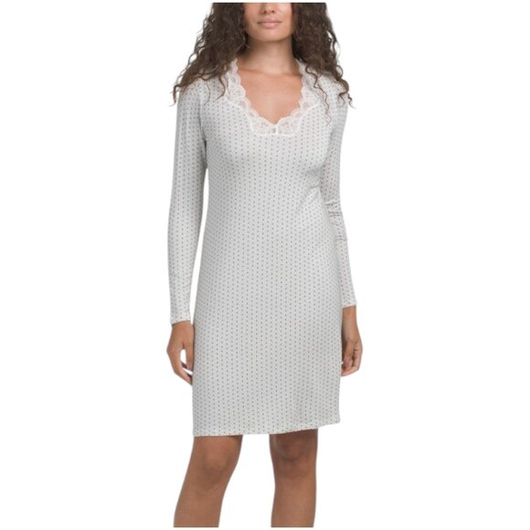 ANTIGEL BY LISE CHARMEL Altitude Long Sleeve Nightdress - Picture 1 of 3